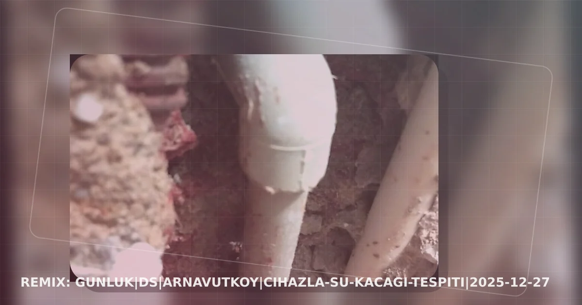 su kaçağı bulma garanti icin yeniden tasarlanan gorsel