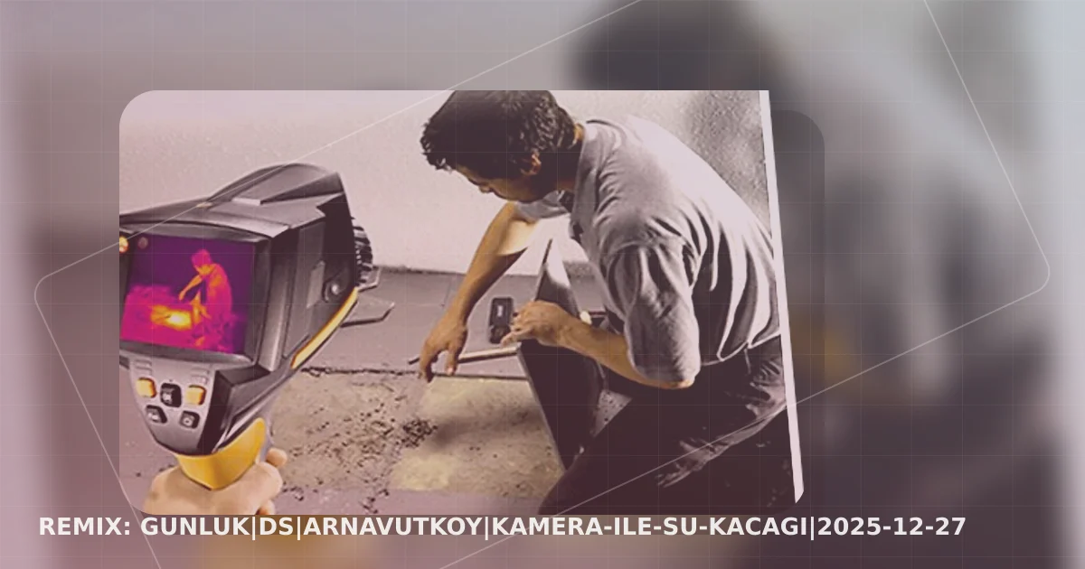 Arnavutkoy Kamera Ile Su Kacagi saha gorseli