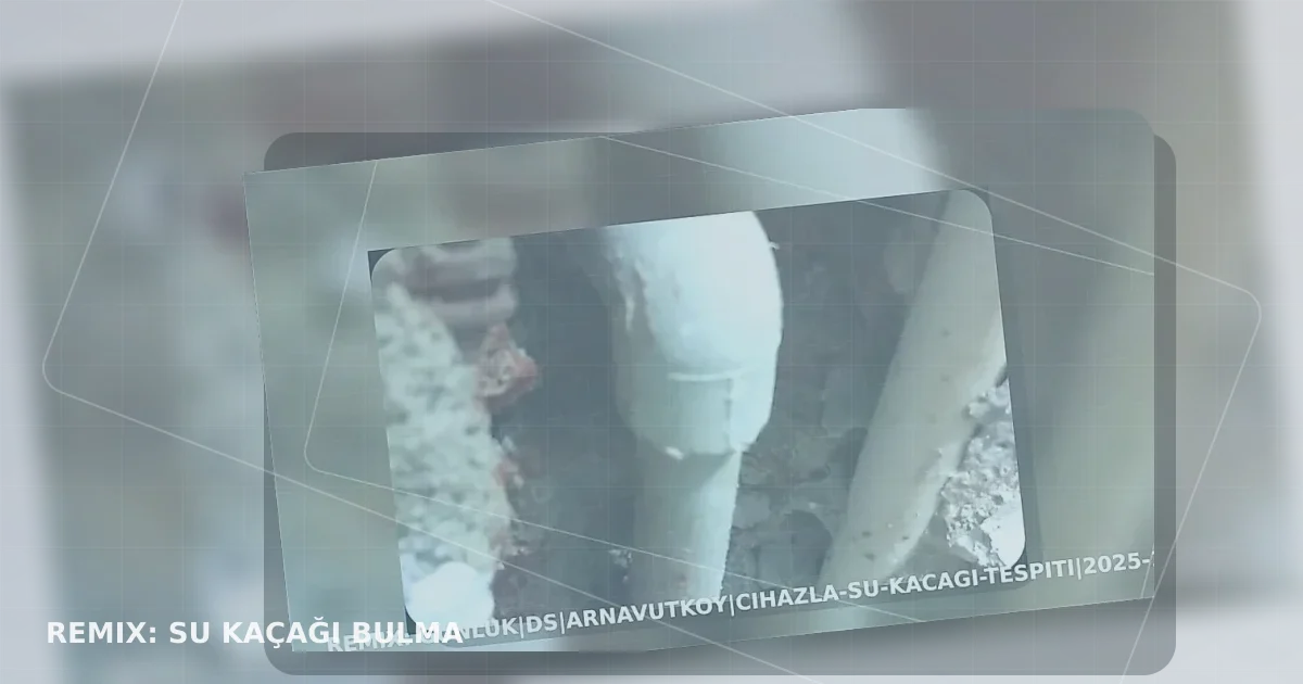 istanbul su kaçağı bulma icin yeniden tasarlanan gorsel